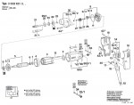 Bosch 0 602 121 011 GR.55 High Frequency Drill Spare Parts